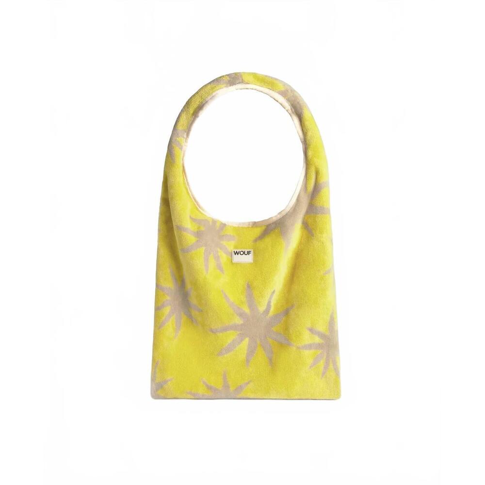 NEW WOUF women's fuerteventura t-shirt bag in yellow